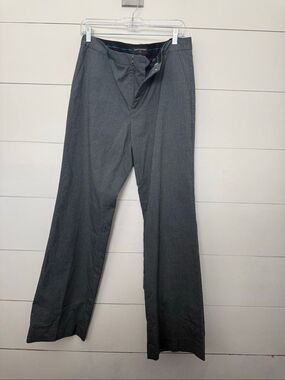 Banana Republic Women’s 12 Ryan Blue Grey Chino Pants Office Core Career
